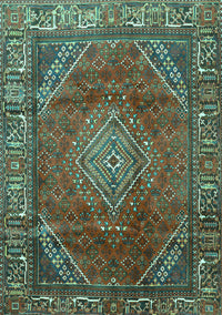 Persian Turquoise Traditional Rug, tr2888turq