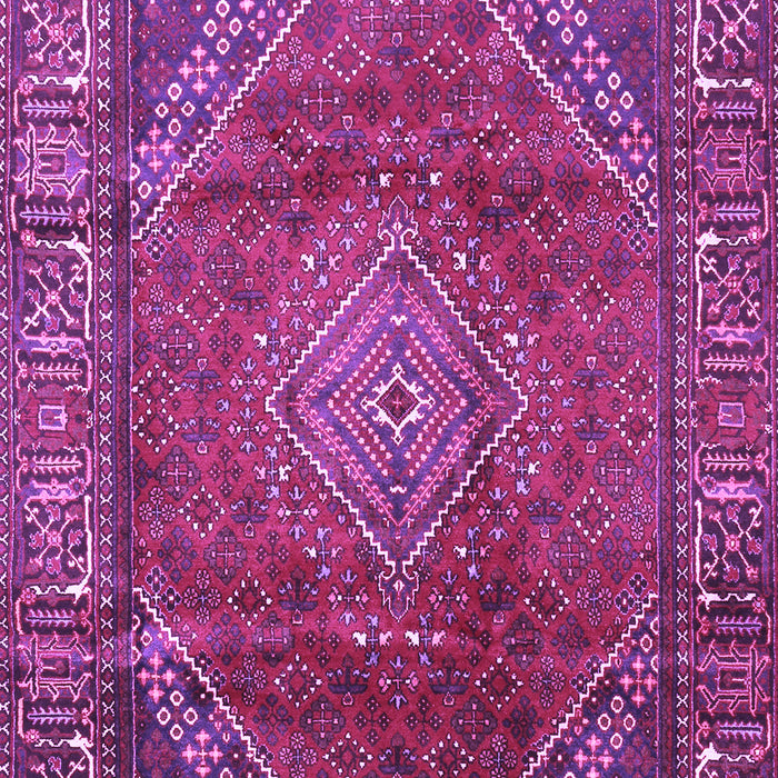 Machine Washable Persian Purple Traditional Area Rugs, wshtr2888pur