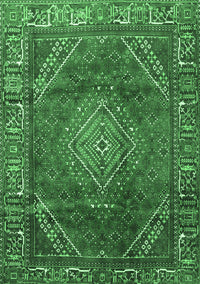 Persian Emerald Green Traditional Rug, tr2888emgrn