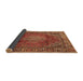 Sideview of Persian Brown Traditional Rug, tr2888brn