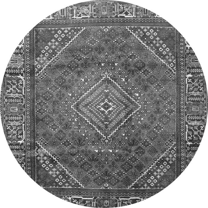 Square Persian Gray Traditional Rug, tr2888gry