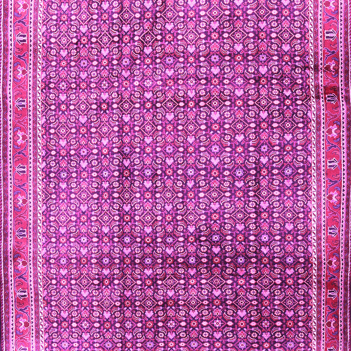 Machine Washable Persian Pink Traditional Rug, wshtr2889pnk