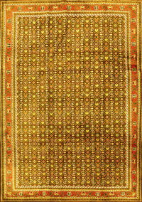 Persian Yellow Traditional Rug, tr2889yw