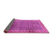 Sideview of Persian Pink Traditional Rug, tr2889pnk