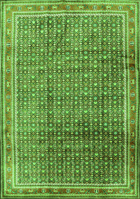 Persian Green Traditional Rug, tr2889grn