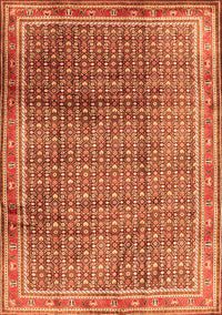 Persian Orange Traditional Rug, tr2889org