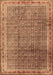 Persian Brown Traditional Rug, tr2889brn