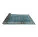 Sideview of Persian Light Blue Traditional Rug, tr2889lblu