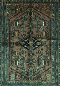 Persian Turquoise Traditional Rug, tr288turq