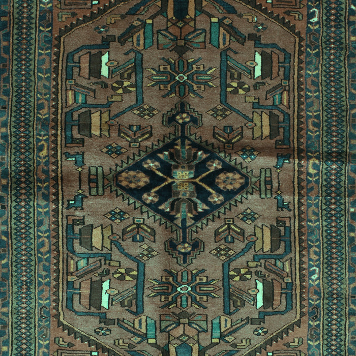 Persian Turquoise Traditional Rug, tr288turq