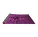 Sideview of Persian Purple Traditional Rug, tr288pur
