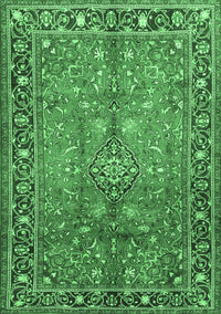 Persian Emerald Green Traditional Rug, tr2890emgrn