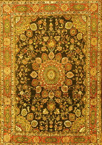 Persian Yellow Traditional Rug, tr2891yw