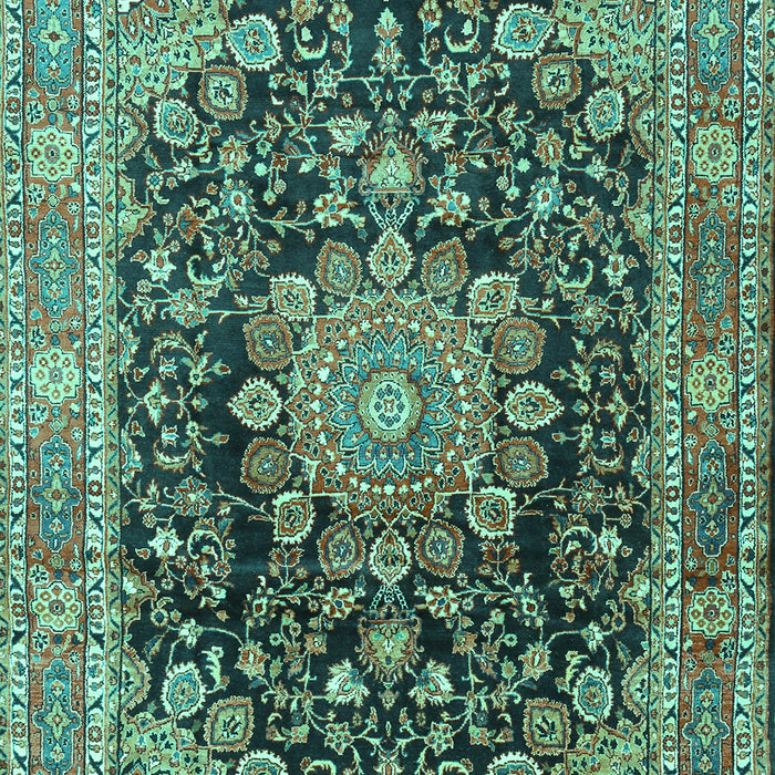 Persian Turquoise Traditional Rug, tr2891turq