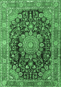 Persian Emerald Green Traditional Rug, tr2891emgrn