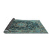 Sideview of Persian Light Blue Traditional Rug, tr2891lblu