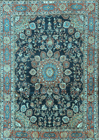 Persian Light Blue Traditional Rug, tr2891lblu