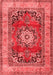 Medallion Red Traditional Area Rugs