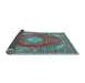 Sideview of Medallion Light Blue Traditional Rug, tr2893lblu