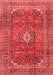 Medallion Red Traditional Area Rugs