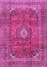 Medallion Pink Traditional Rug, tr2894pnk