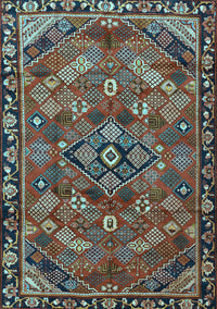 Persian Light Blue Traditional Rug, tr2895lblu