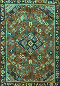 Persian Turquoise Traditional Rug, tr2895turq