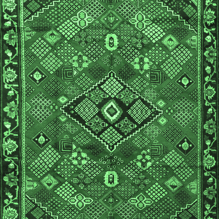 Persian Emerald Green Traditional Rug, tr2895emgrn