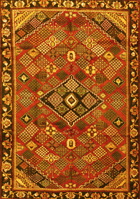 Persian Yellow Traditional Rug, tr2895yw