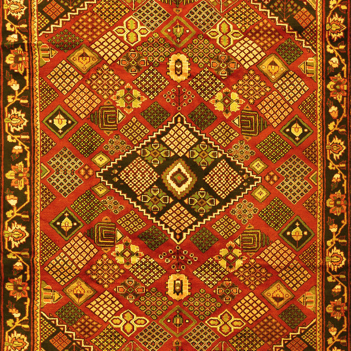Persian Yellow Traditional Rug, tr2895yw