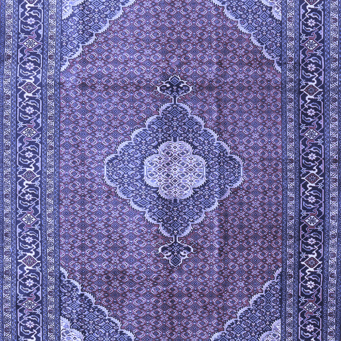 Medallion Blue Traditional Rug, tr2896blu