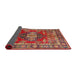 Sideview of Traditional Brown Persian Rug, tr2897