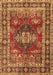 Machine Washable Persian Brown Traditional Rug, wshtr2897brn