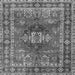 Serging Thickness of Persian Gray Traditional Rug, tr2897gry