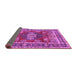 Sideview of Persian Purple Traditional Rug, tr2897pur