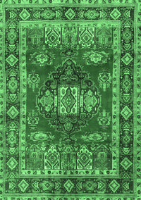 Persian Emerald Green Traditional Rug, tr2897emgrn