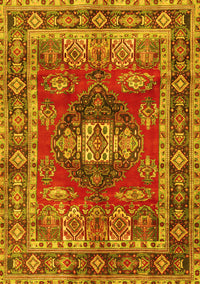 Persian Yellow Traditional Rug, tr2897yw