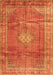 Persian Orange Traditional Rug, tr2898org