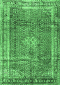 Persian Emerald Green Traditional Rug, tr2898emgrn