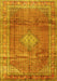 Persian Yellow Traditional Rug, tr2898yw