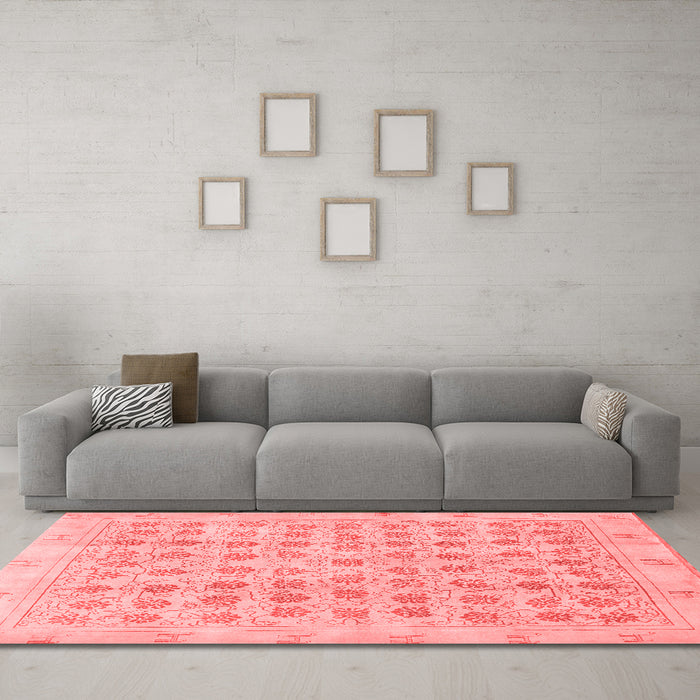 Traditional Red Washable Rugs