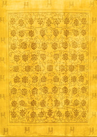 Persian Yellow Traditional Rug, tr289yw