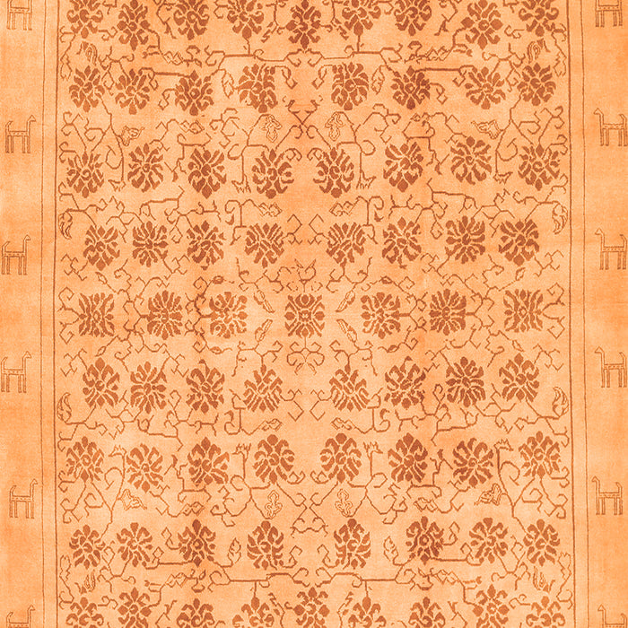 Persian Orange Traditional Rug, tr289org