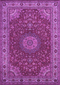 Medallion Purple Traditional Rug, tr28pur