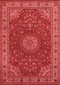 Medallion Red Traditional Rug, tr28red