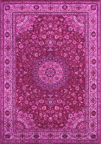 Medallion Pink Traditional Rug, tr28pnk