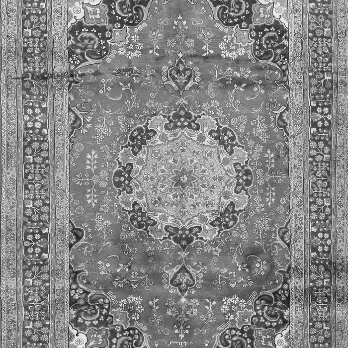 Medallion Gray Traditional Rug, tr2900gry