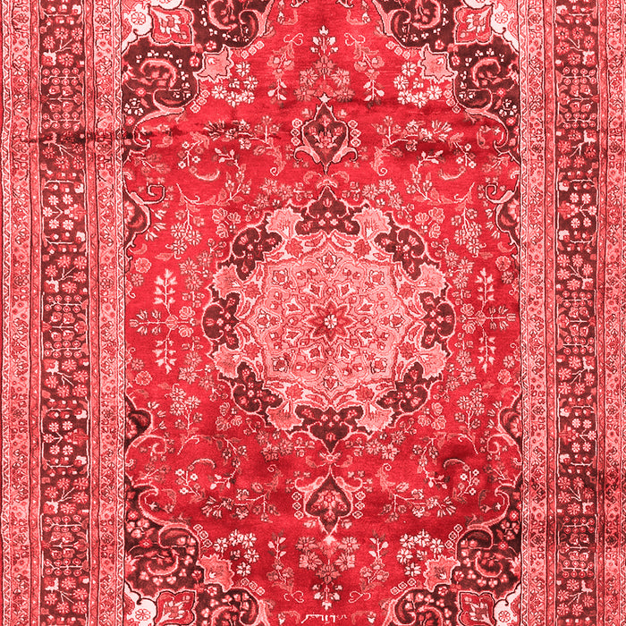 Medallion Red Traditional Area Rugs