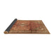 Sideview of Persian Brown Traditional Rug, tr2901brn