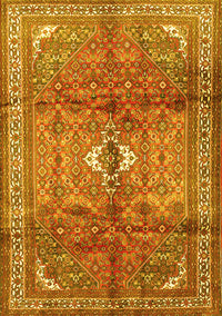 Persian Yellow Traditional Rug, tr2901yw